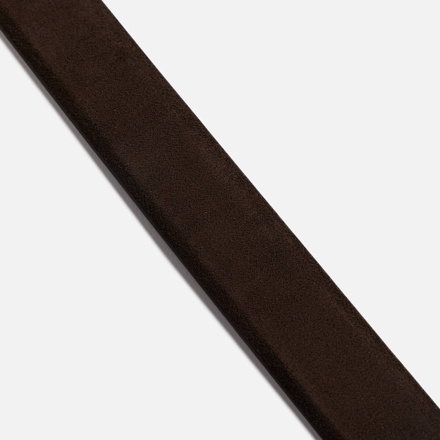 Dark Brown Men Kith Anderson's Suede Semi Formal Belts | 2189-PEQIX