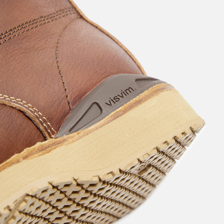 Dark Brown Men Kith Visvim Virgil Cap Boots | 8932-SQUNM