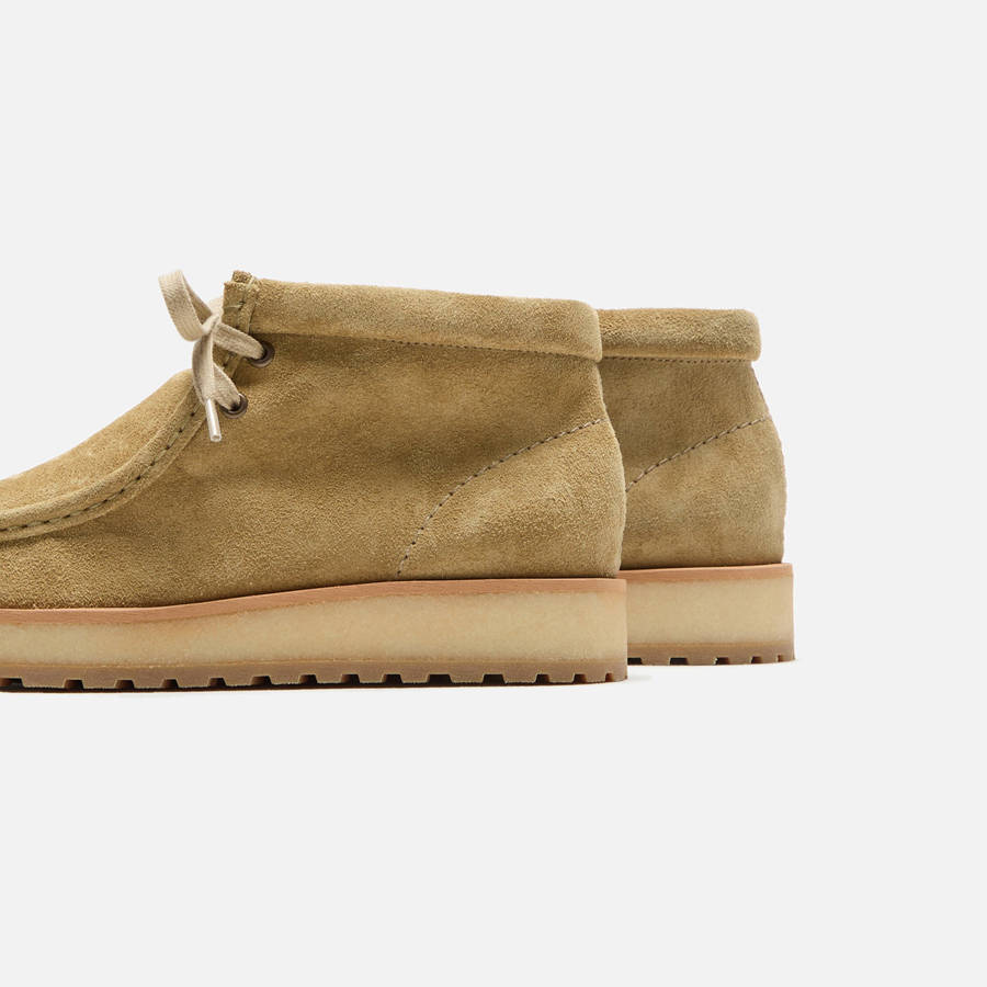 Dark Brown Women Kith Clarks Wallabee Scout Boots | 0937-FAZGP