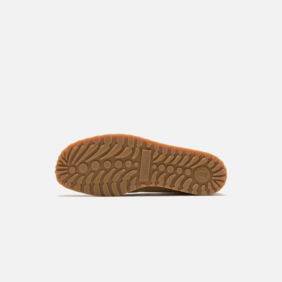 Dark Brown Women Kith Clarks Wallabee Scout Boots | 0937-FAZGP