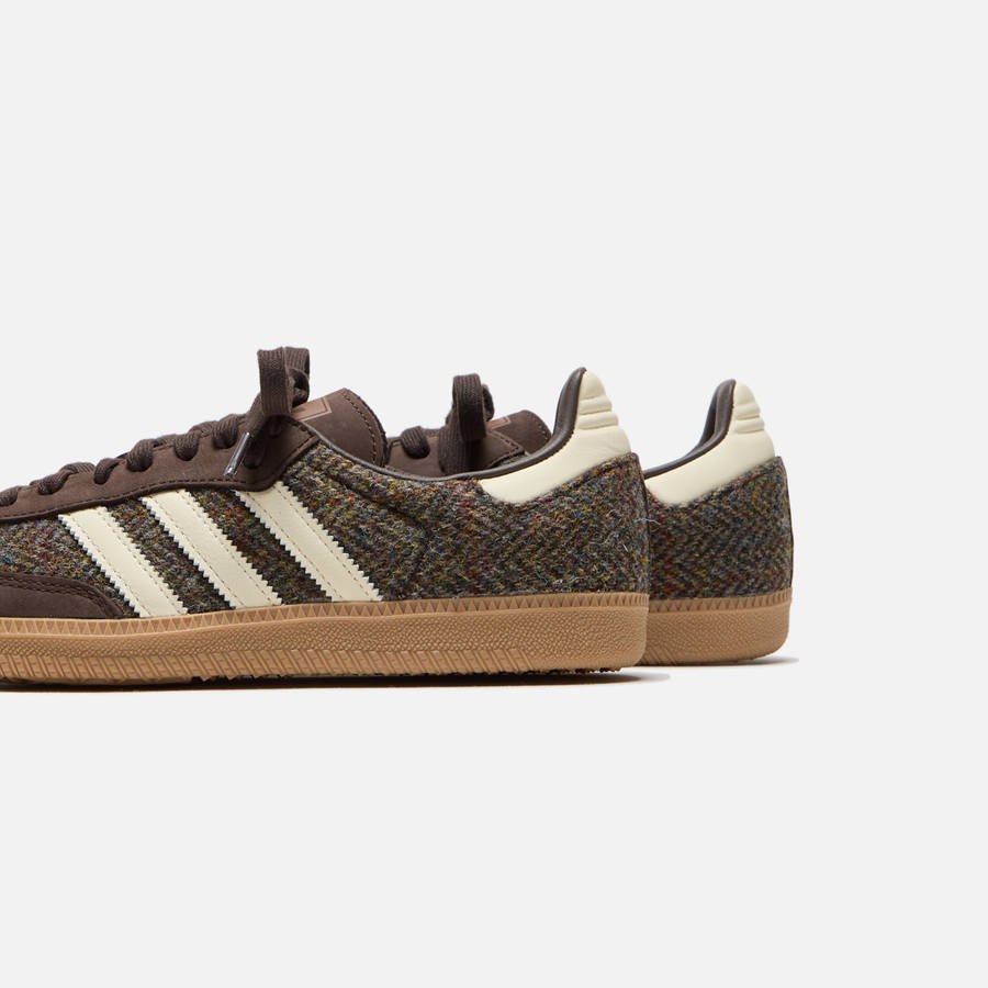 Dark Brown / Cream White Men Kith adidas Samba OG Sneakers | 3902-WHSTV