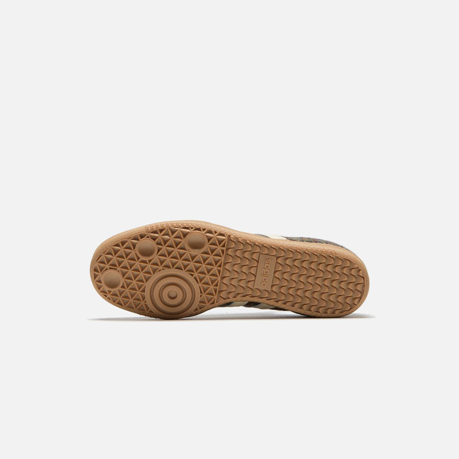 Dark Brown / Cream White Men Kith adidas Samba OG Sneakers | 3902-WHSTV