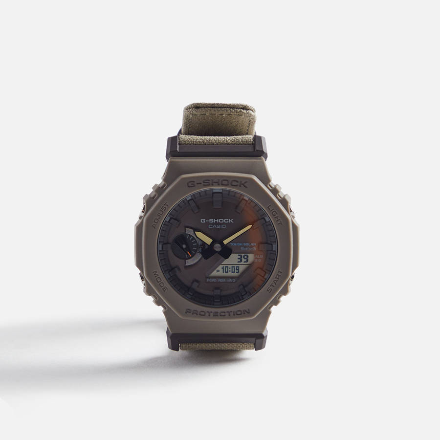 Dark Brown / Khaki Grey Men Kith G-SHOCK GAB2100CT-5A Jewelry | 9740-BARMG