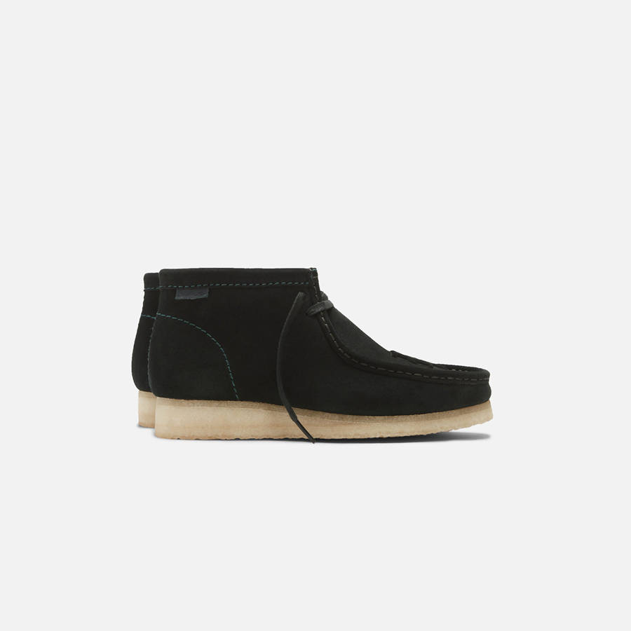 Dark Green Women Kith and Clarks for New York Mets Wallabee Boots | 6947-WENUX