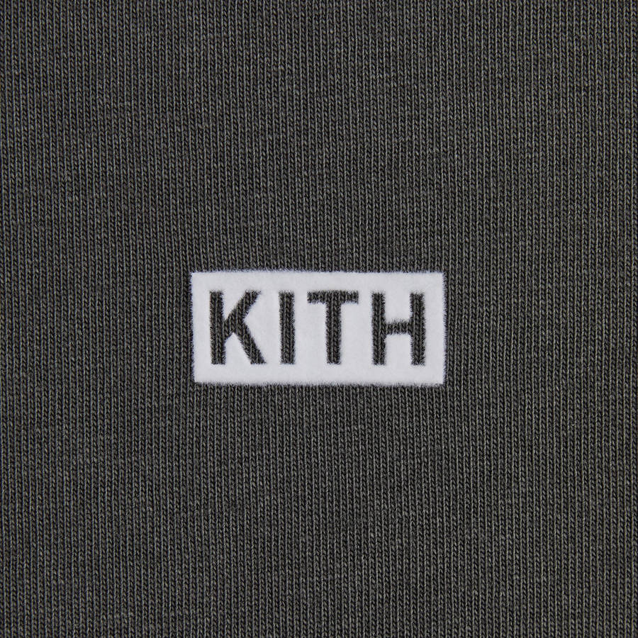 Dark Grey Men Kith Long Sleeve LAX T-Shirt | 9285-EFKJN