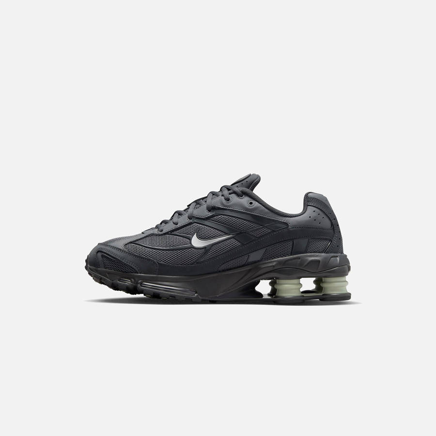 Dark Grey Men Kith Nike Shox Ride 2 Sneakers | 5289-GZRYH