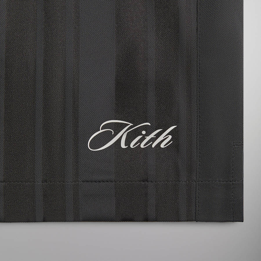 Dark Grey Men Kith Pinstripe Tricot Active Shorts | 1940-DCGLU