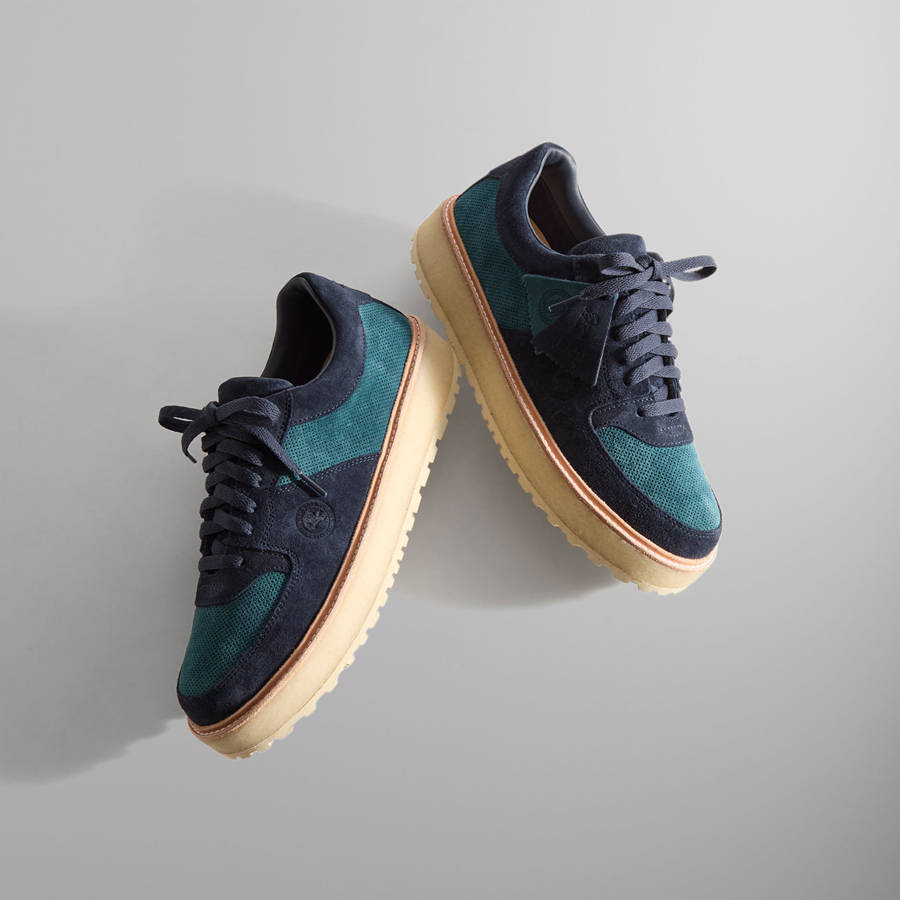 Dark Grey Women Kith 8th St by Ronnie Fieg for Clarks Originals Sandford 2 Sneakers | 1302-SWQYV