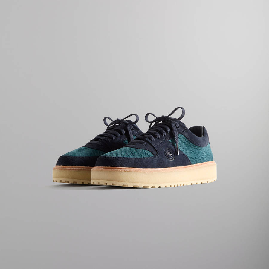 Dark Grey Women Kith 8th St by Ronnie Fieg for Clarks Originals Sandford 2 Sneakers | 1302-SWQYV