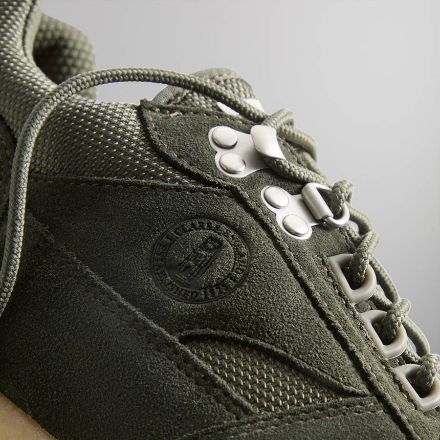 Dark Olive Men Kith 8th St by Ronnie Fieg for Clarks Originals Laddow Sneakers | 6481-QKLYG