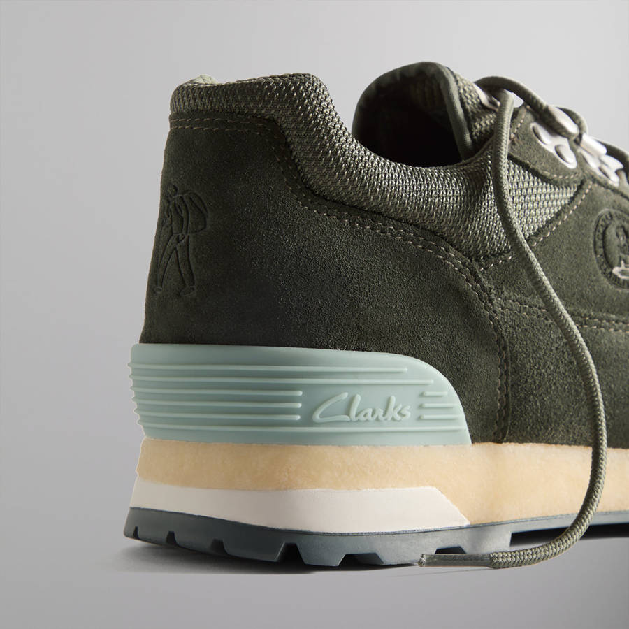 Dark Olive Men Kith 8th St by Ronnie Fieg for Clarks Originals Laddow Sneakers | 6481-QKLYG