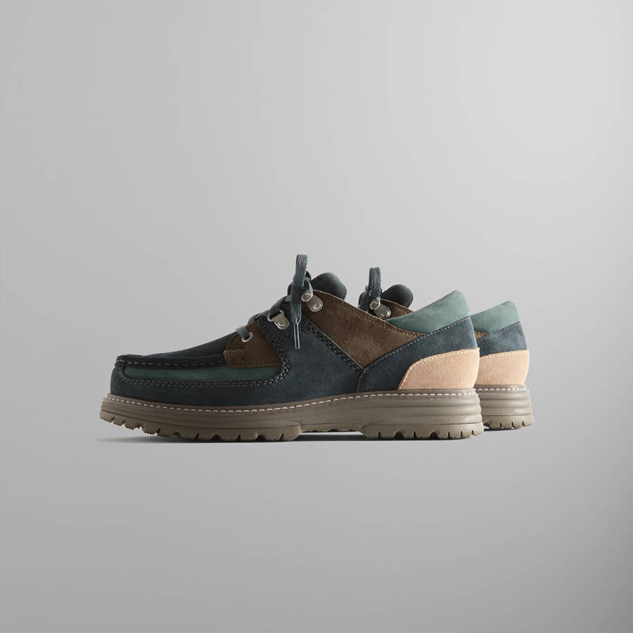 Dark Turquoise Men Kith 8th St by Ronnie Fieg for Clarks Originals Sunderland Sneakers | 6351-JHOAS