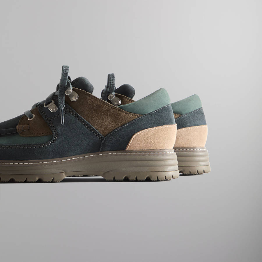 Dark Turquoise Men Kith 8th St by Ronnie Fieg for Clarks Originals Sunderland Sneakers | 6351-JHOAS