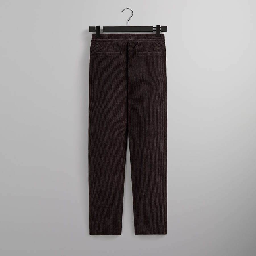 Deep Brown Men Kith Corduroy Walter Pants | 3269-CPHFY