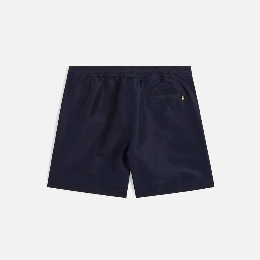Deep Brown Men Kith Orlebar Brown Bulldog Drawcord Shorts | 0548-ZVHAN