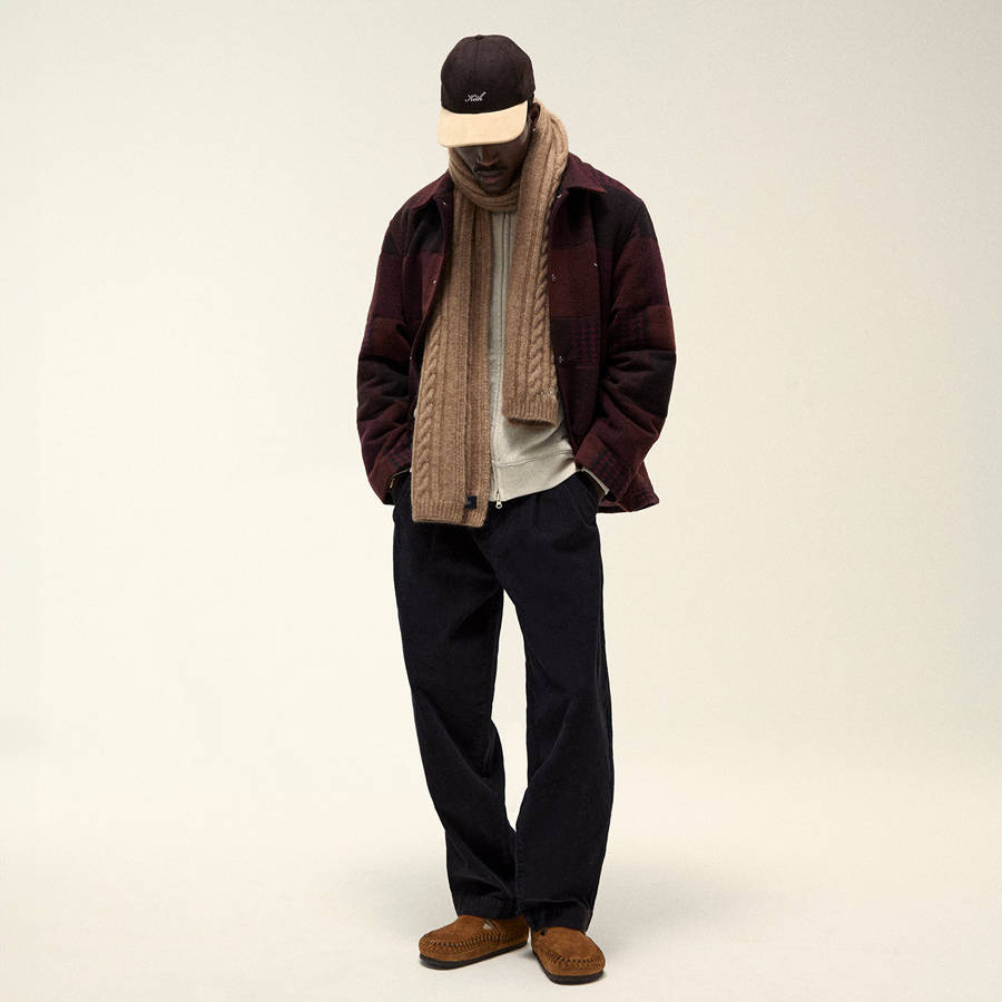 Deep Brown Men Kith Washed Corduroy Montrose Pants | 7851-WLVXG