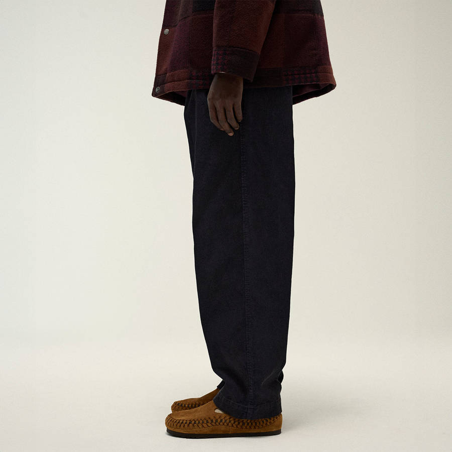 Deep Brown Men Kith Washed Corduroy Montrose Pants | 7851-WLVXG