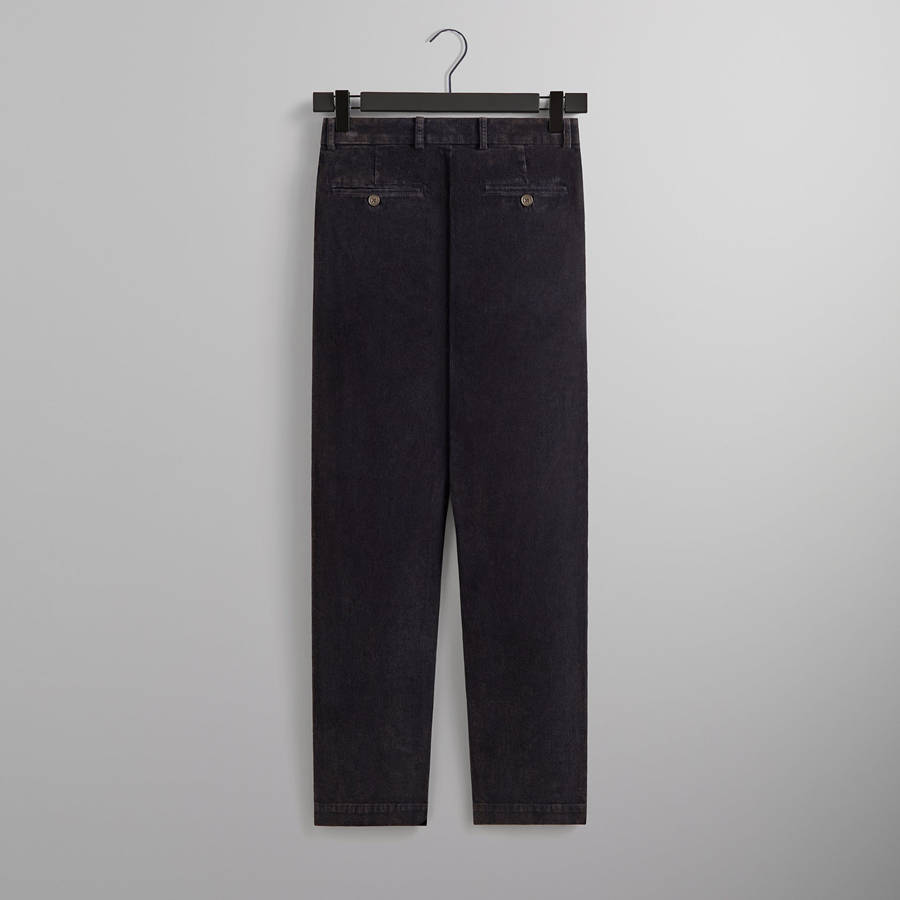 Deep Brown Men Kith Washed Corduroy Montrose Pants | 7851-WLVXG