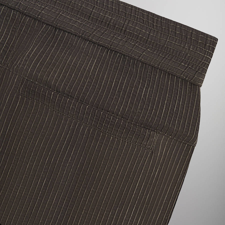 Deep Brown Men Kith and Giorgio Armani Cupro Bristol Cargo Pants | 3124-SNIUJ