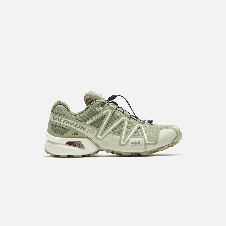 Deep Green Men Kith Salomon Speedcross 3 GTX Sneakers | 0825-YTZAI