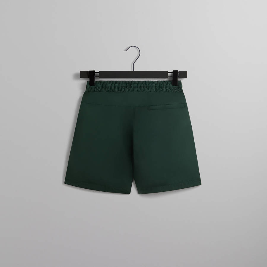 Deep Green Men Kith Transitional Active Shorts | 9712-NUHIM