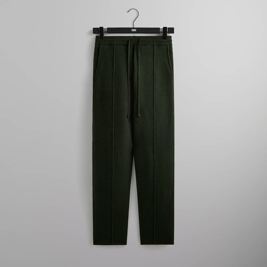 Deep Green Men Kith for BMW Knit Elwood Pants | 9487-BRCOS
