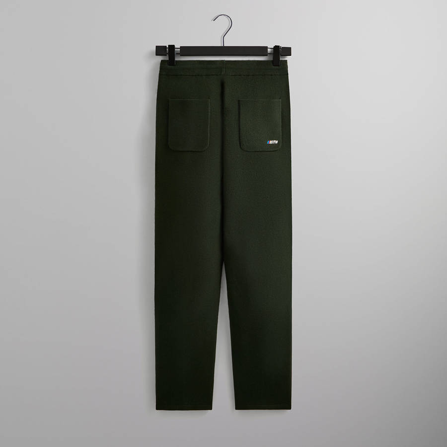 Deep Green Men Kith for BMW Knit Elwood Pants | 9487-BRCOS