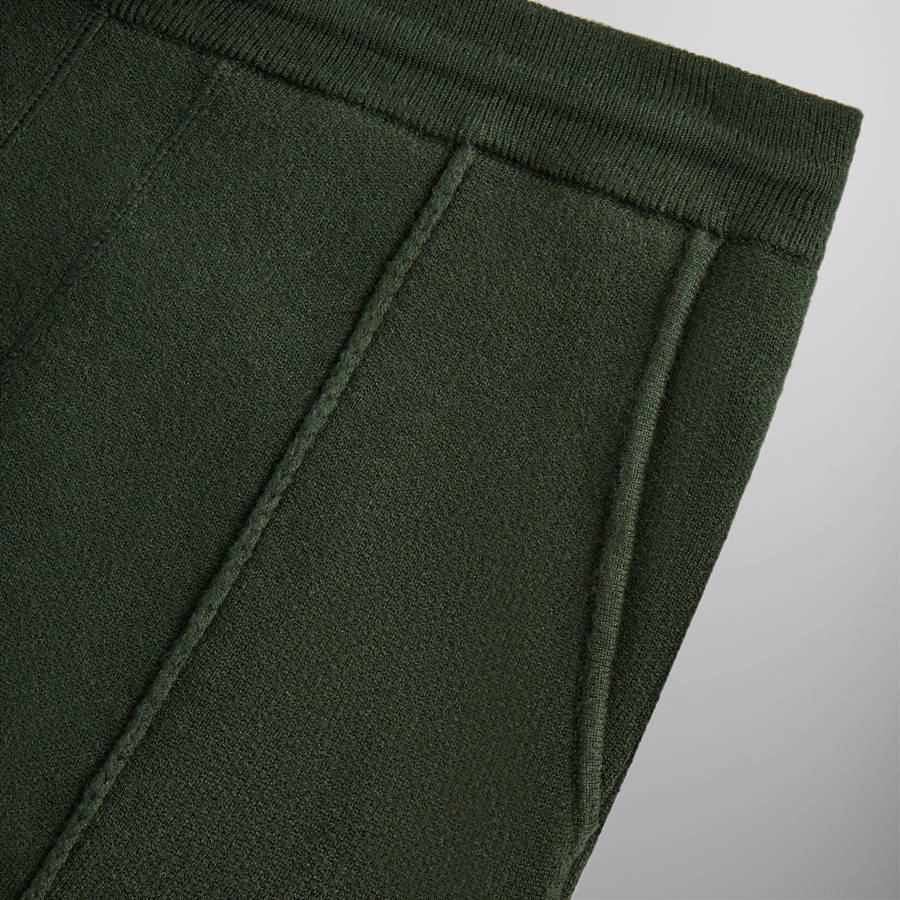 Deep Green Men Kith for BMW Knit Elwood Pants | 9487-BRCOS