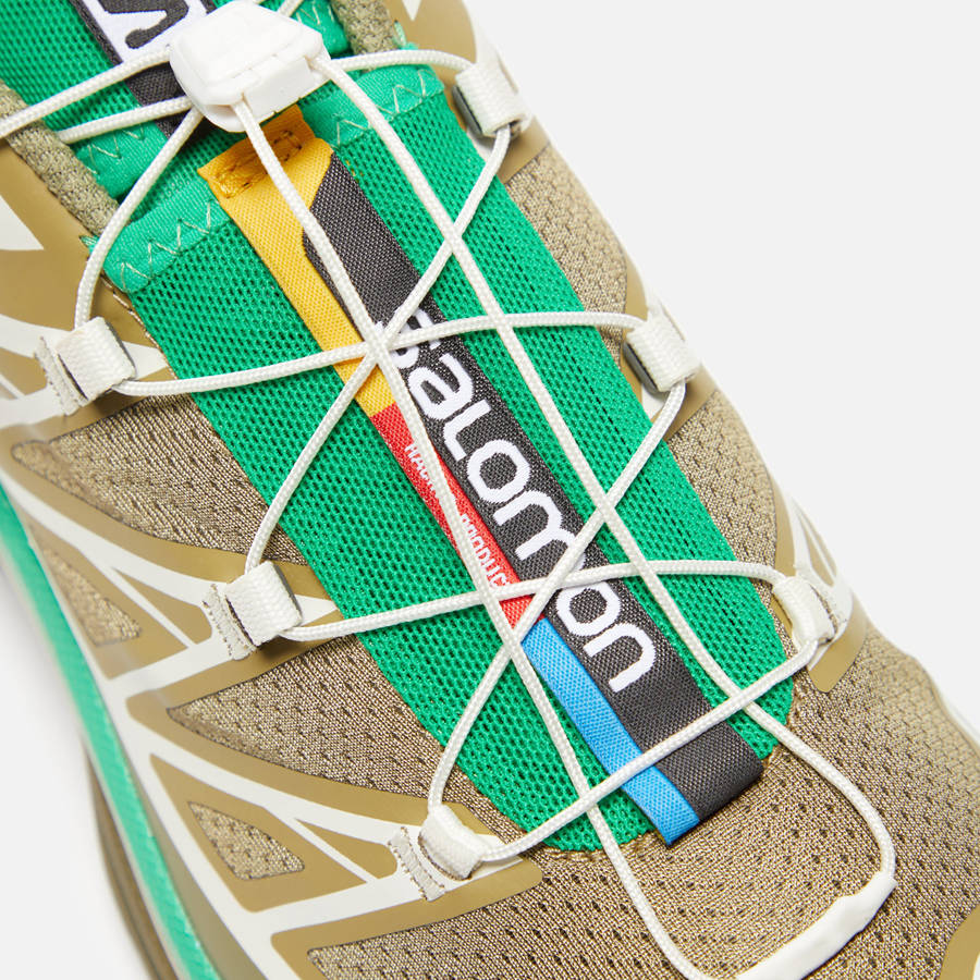 Deep Green / Light Green Men Kith Salomon XT-6 Sneakers | 1650-KLAND