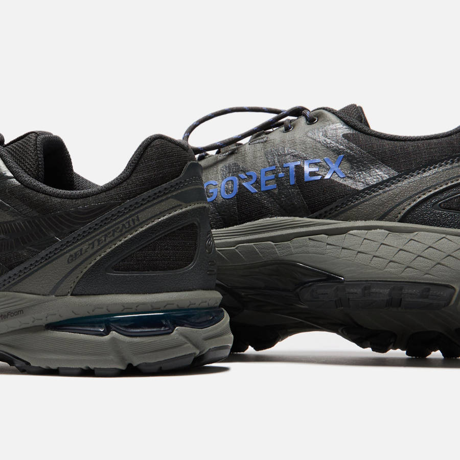 Deep Grey Men Kith ASICS Gel-Terrain Sneakers | 1307-SWNRZ