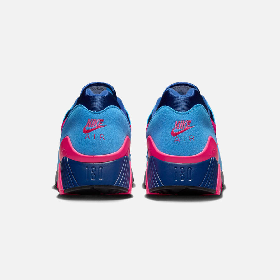 Deep Royal Blue / Black / Pink Men Kith Nike Air 180 Sneakers | 8901-CTOIL