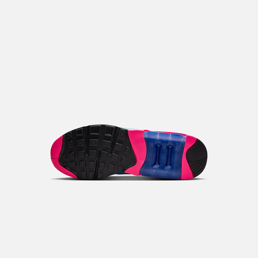Deep Royal Blue / Black / Pink Men Kith Nike Air 180 Sneakers | 8901-CTOIL