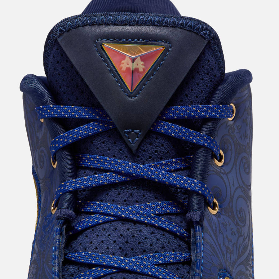 Deep Royal Blue / Gold Men Kith Nike x Monopoly LeBron 22 Sneakers | 9072-MWUIP