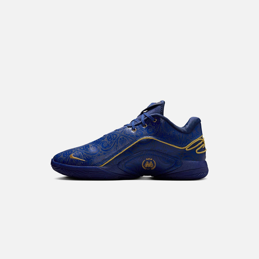 Deep Royal Blue / Gold Men Kith Nike x Monopoly LeBron 22 Sneakers | 9072-MWUIP
