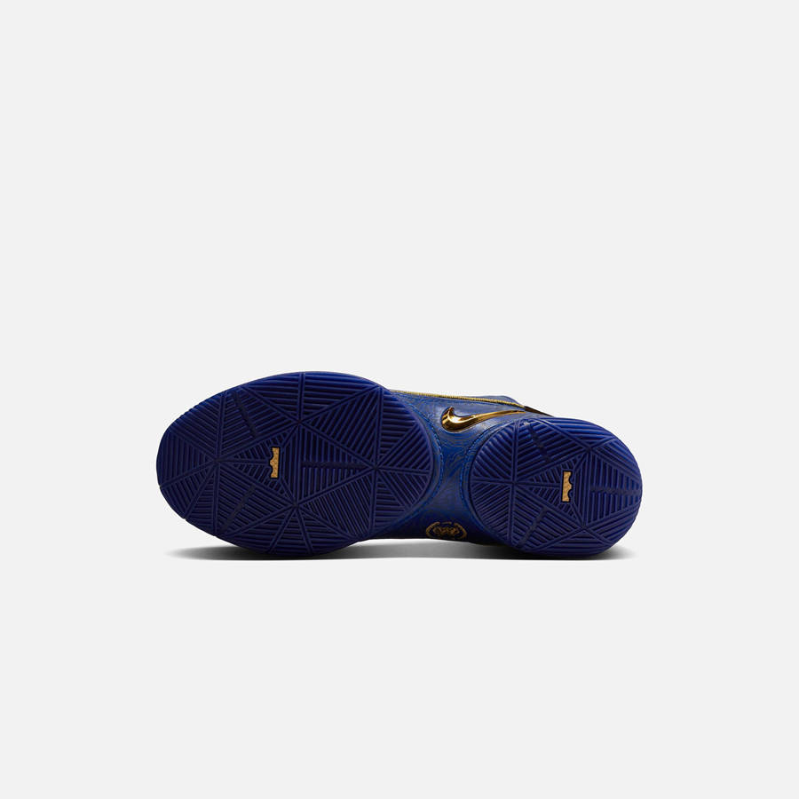 Deep Royal Blue / Gold Men Kith Nike x Monopoly LeBron 22 Sneakers | 9072-MWUIP