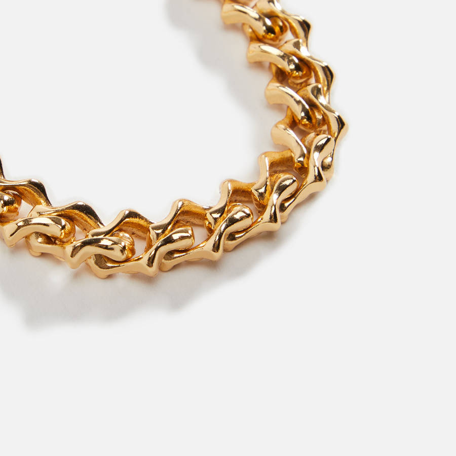 Gold Men Kith Emanuele Bicocchi Gold Arabesque Chain Bracelet Jewelry | 4879-GOHIP