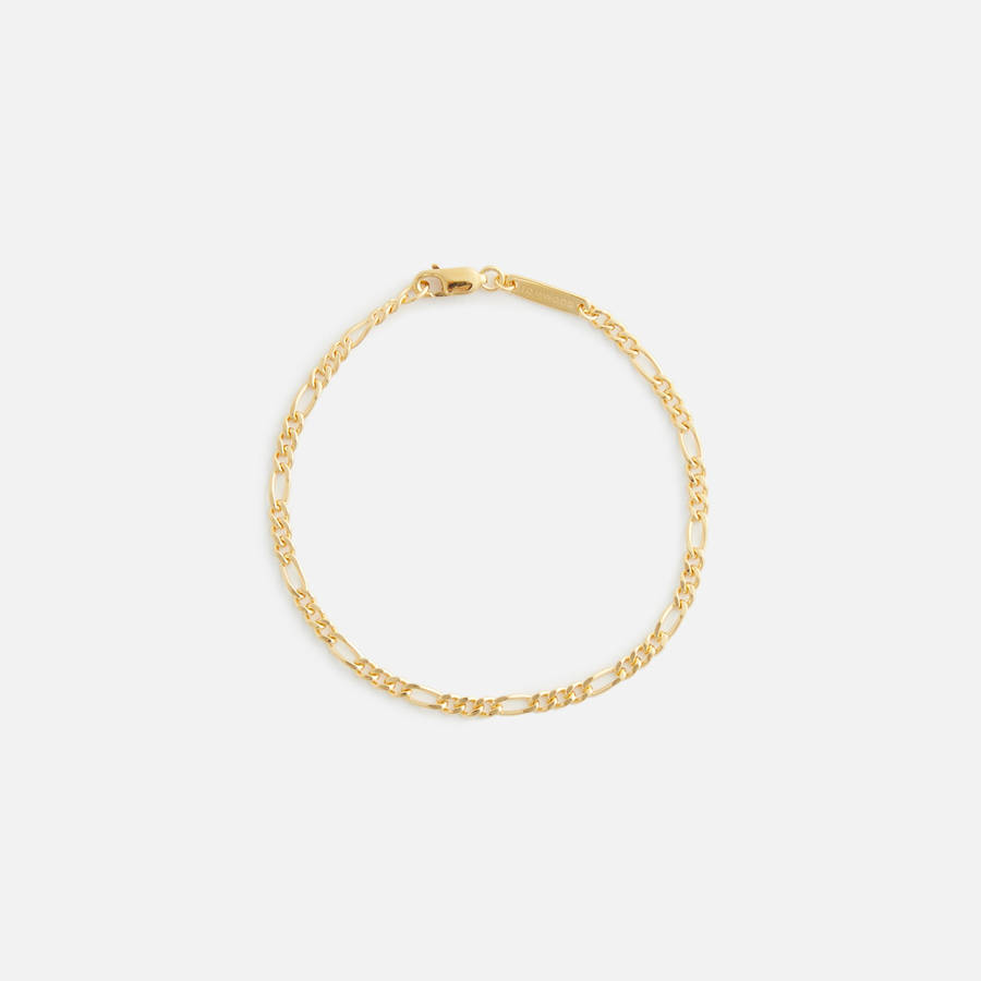 Gold Men Kith Tom Wood Bo Bracelet Slim 7.0 Jewelry | 4705-DUYLP