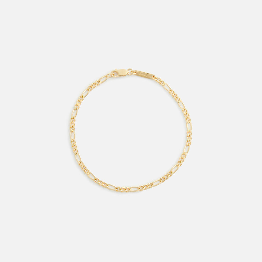 Gold Men Kith Tom Wood Bo Bracelet Slim 7.7 Jewelry | 7203-WVIOE