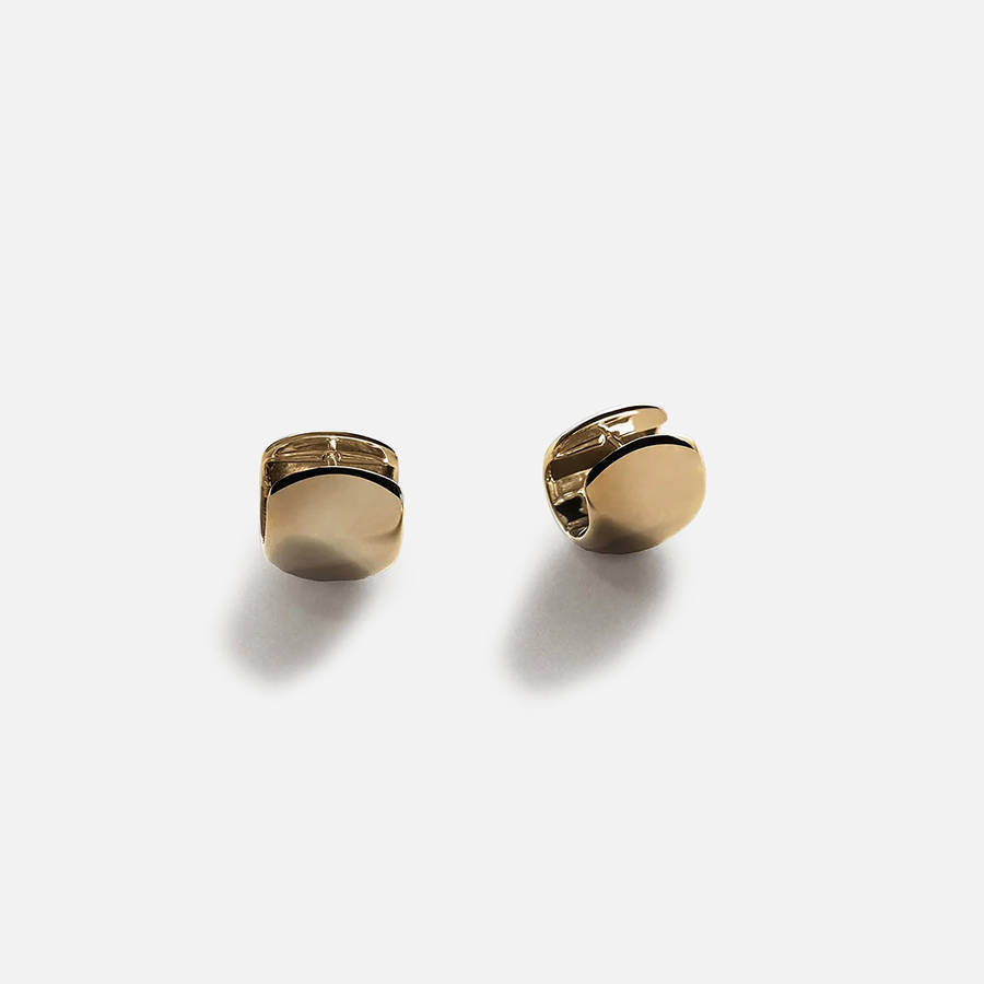 Gold Women Kith Annika Inez Cigar Band Hoops Jewelry | 0675-CODIV