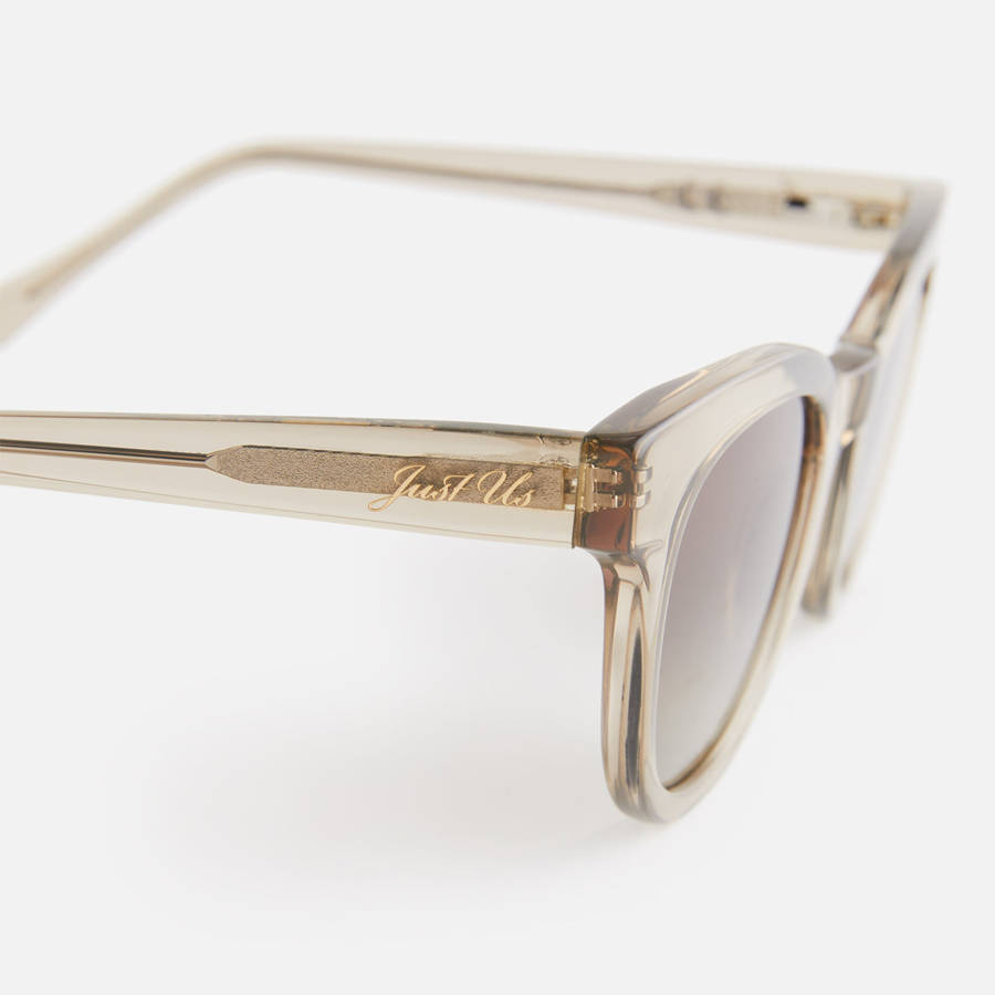 Gold Women Kith Ari Crystal Sunglasses Eyewear | 3150-TZCME