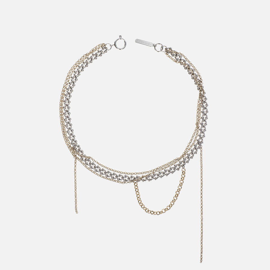 Gold Women Kith Justine Clenquet Mara Necklace Jewelry | 3045-RDVJS