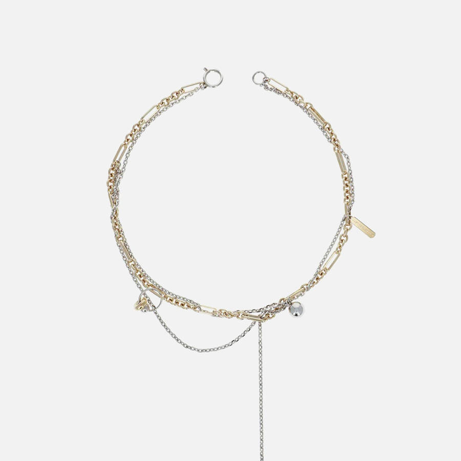 Gold Women Kith Justine Clenquet Rachel Necklace Jewelry | 6204-GQIUO