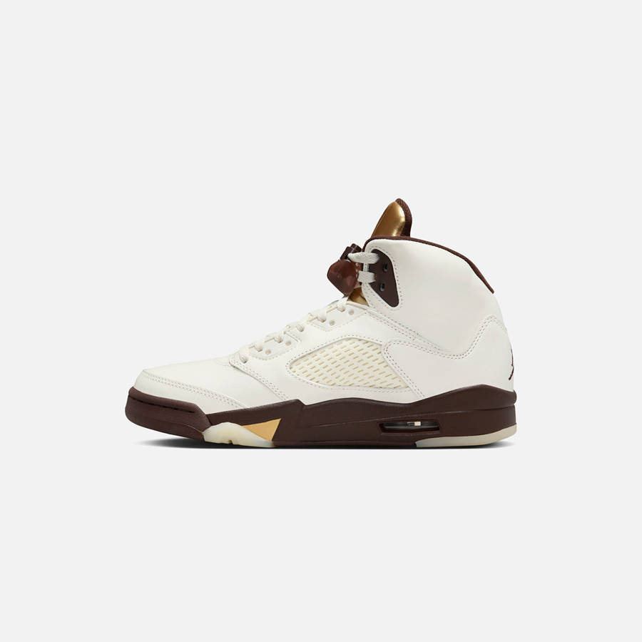 Gold Women Kith Nike WMNS Air Jordan 5 Retro Sneakers | 3051-UIKNS