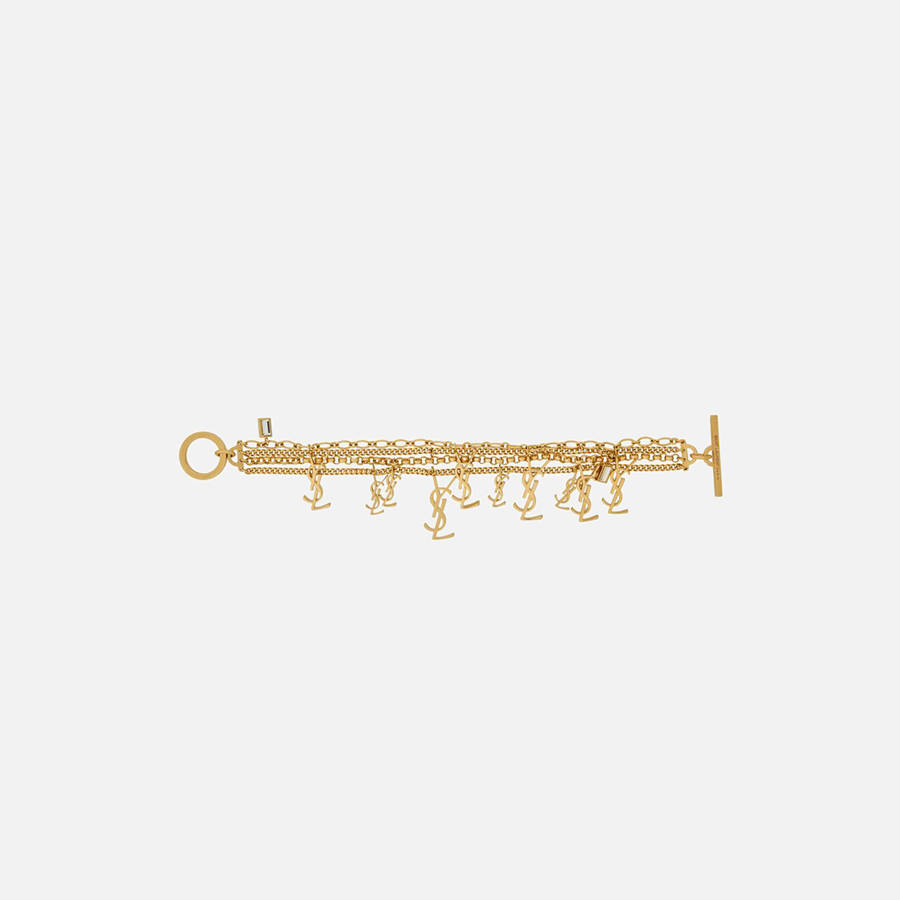 Gold Women Kith Saint Laurent YSL Charm Braclet Jewelry | 2907-HODSI