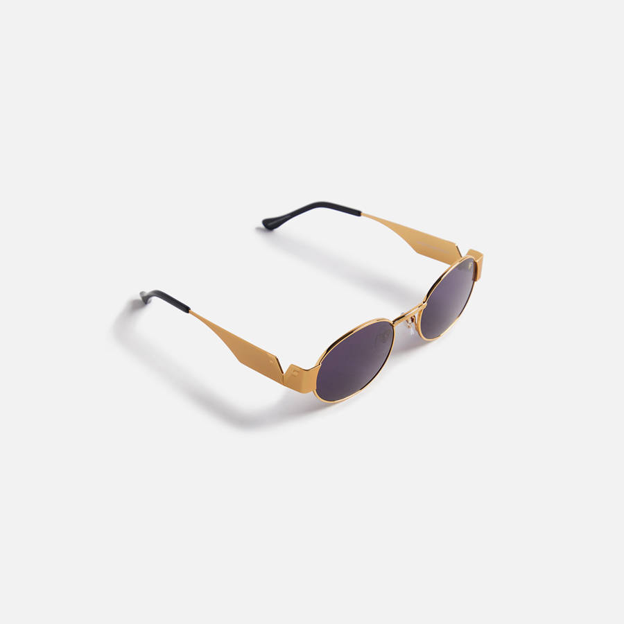 Gold / Black Men Kith Vintage Frames Cypher Sunglasses | 1375-NOVMA