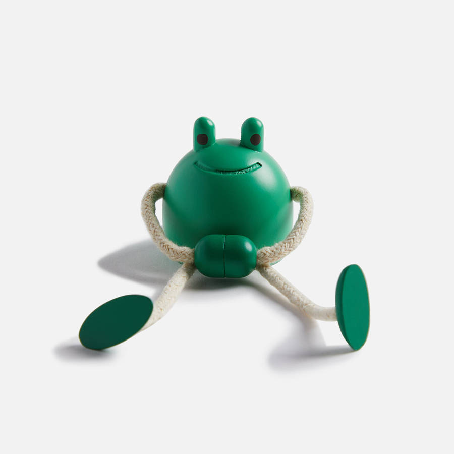 Green Kids' Kith Areaware Palimals Frog Toys | 7603-BQAJF