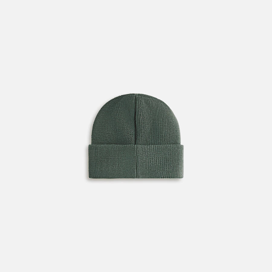 Green Kids' Kith Classic Beanie Headwear | 4172-MNYOF