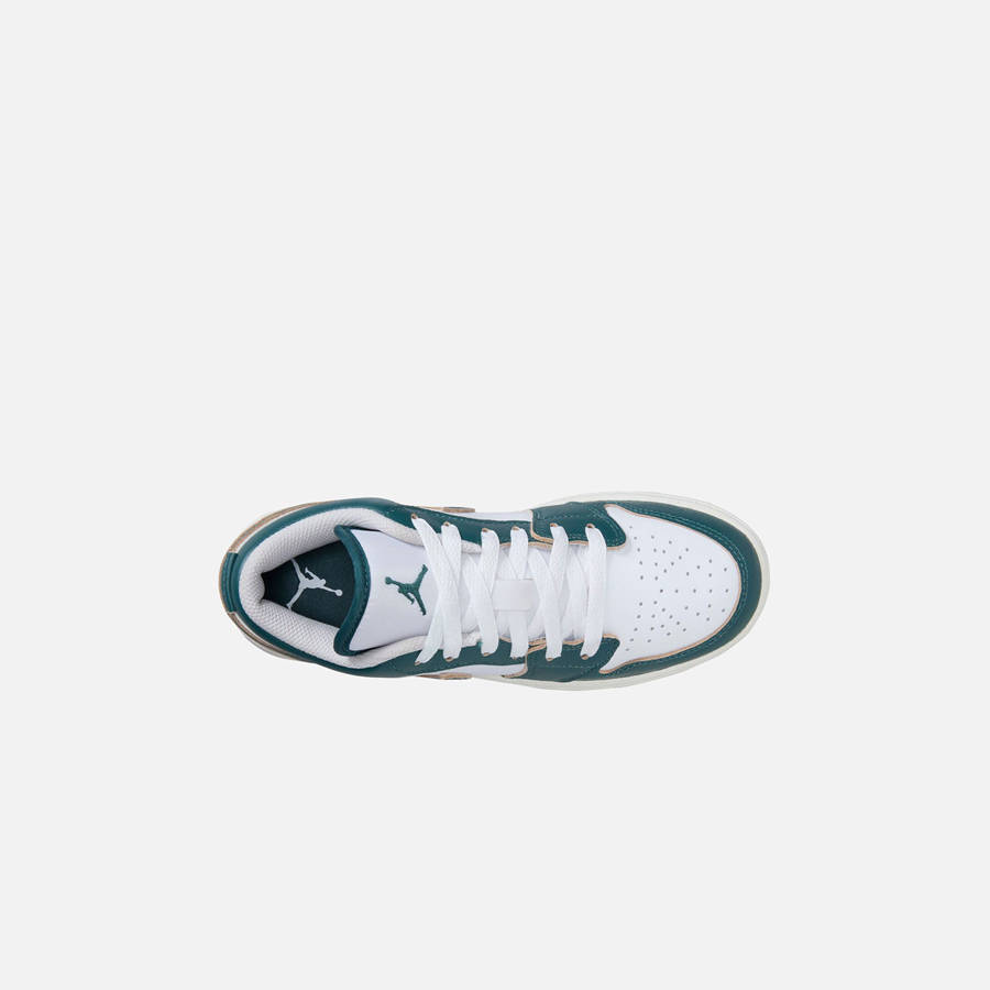 Green Kids' Kith Jordan GS Air Jordan 1 Low SE Sneakers | 8913-FWBRY
