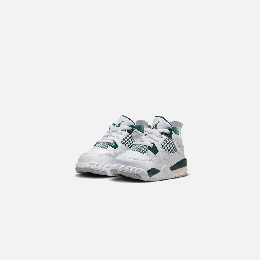 Green Kids' Kith Jordan TD Air Jordan 4 Retro Sneakers | 6102-RNSCB