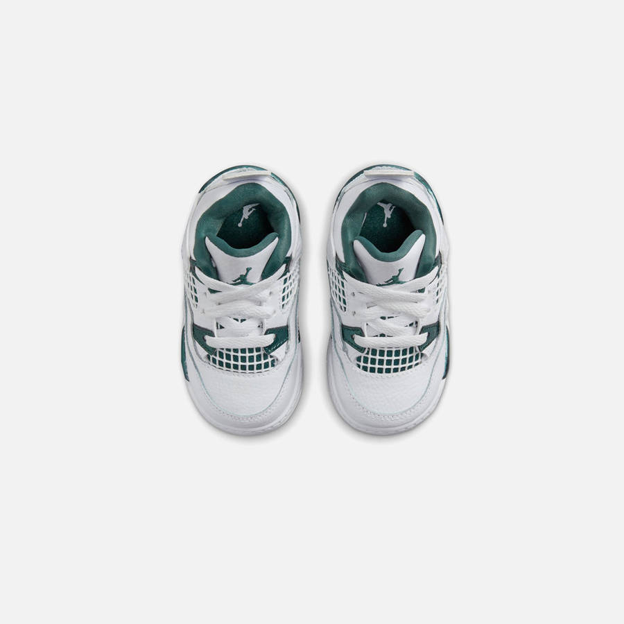 Green Kids' Kith Jordan TD Air Jordan 4 Retro Sneakers | 6102-RNSCB